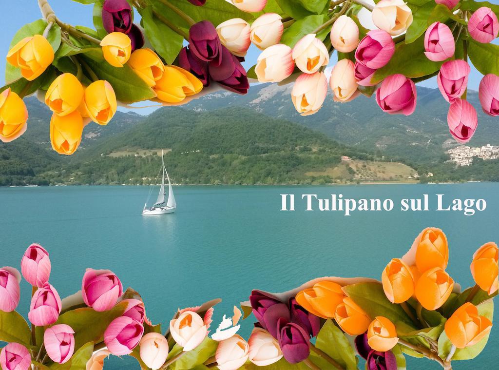 B&B Il Tulipano Sul Lago Colle di Tora Dış mekan fotoğraf